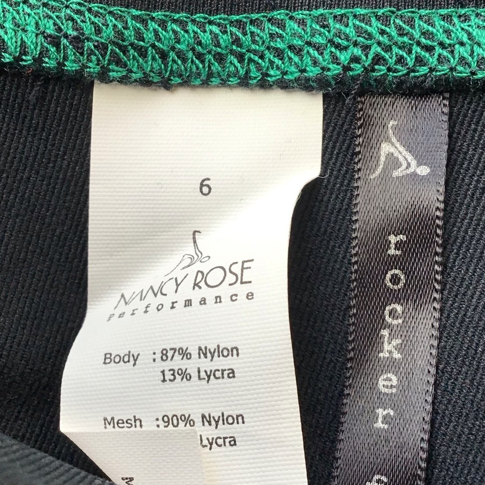 Nancy Rose Performance Rocker Crop Leggings NEW - Picture 6 of 6